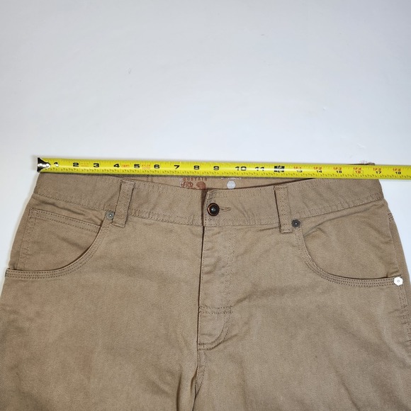 Mountain Hardwear Mens Khaki Stretch Canvas Pants 34x28 Outdoor Hiking - Picture 8 of 9